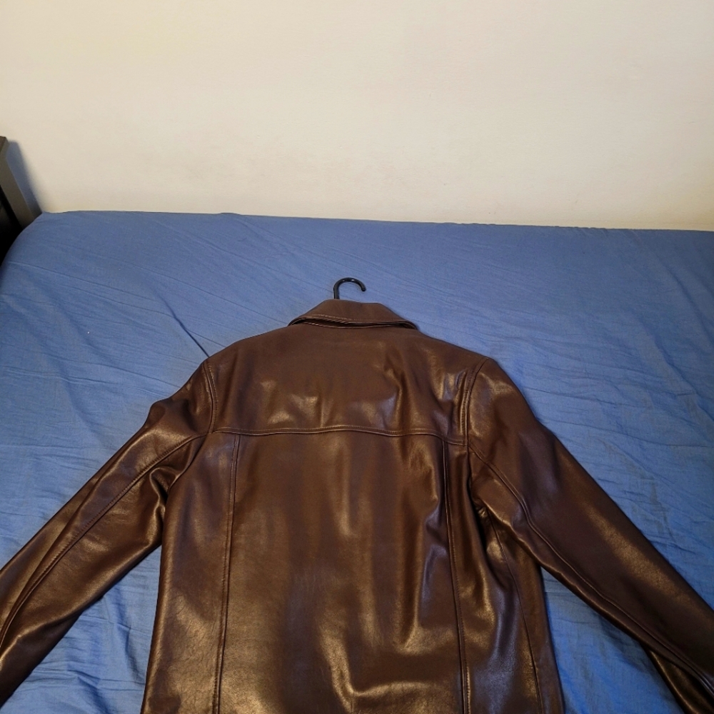 Cole Haan Leather Jacket size medium